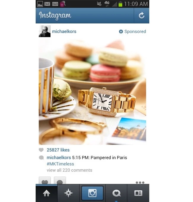 instagram ad